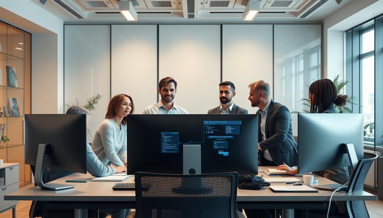 Enterprise system development for business infrastructure